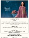Bayael 5300 By Ganga Wool Pashmina Printed Dress Material